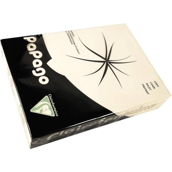 Multifunktionspapier Papago A4 210x297mm 80g/qm elfenbein VE=500 Blatt