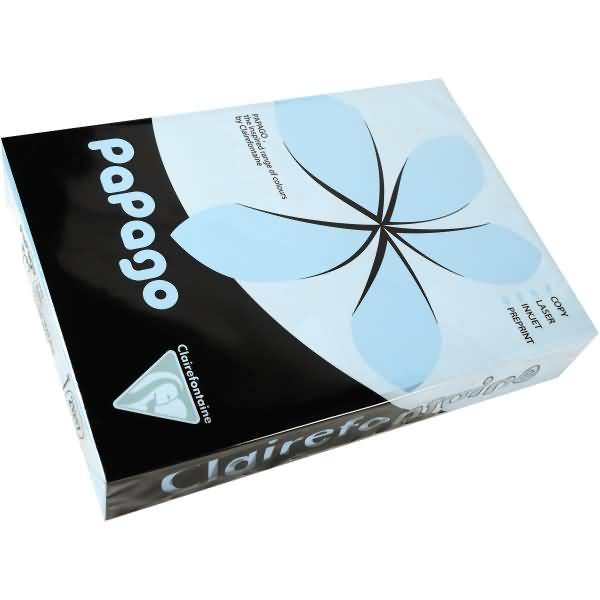 Multifunktionspapier Papago A4 210x297mm 80g/qm blau VE=500 Blatt