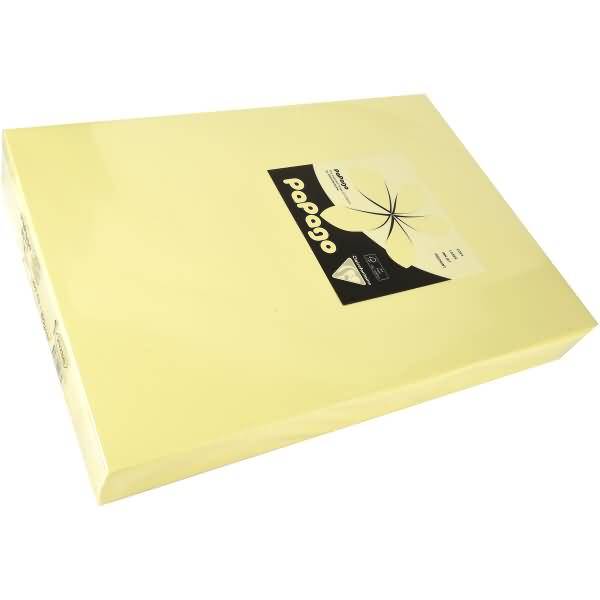 Multifunktionspapier Papago A3 420x297mm 160g/qm gelb VE=250 Blatt