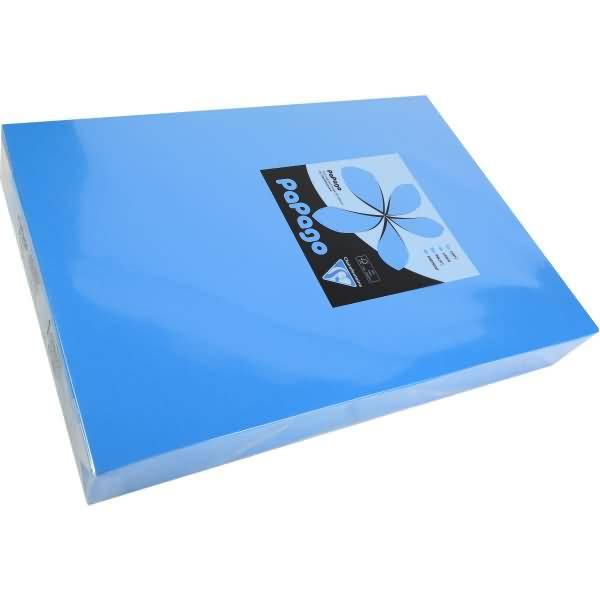 Multifunktionspapier Papago A3 420x297mm 160g/qm kobaltblau VE=250 Blatt