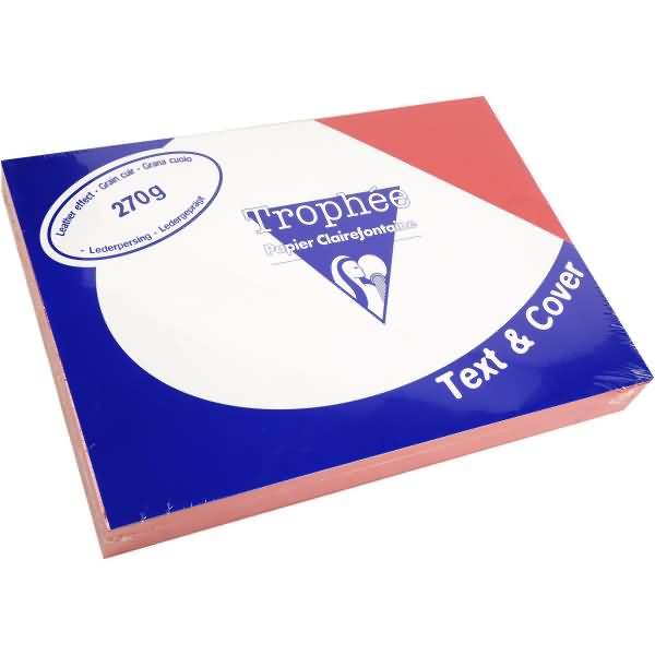 Einbanddeckel ledergeprägt VE=100 Stück orientrot