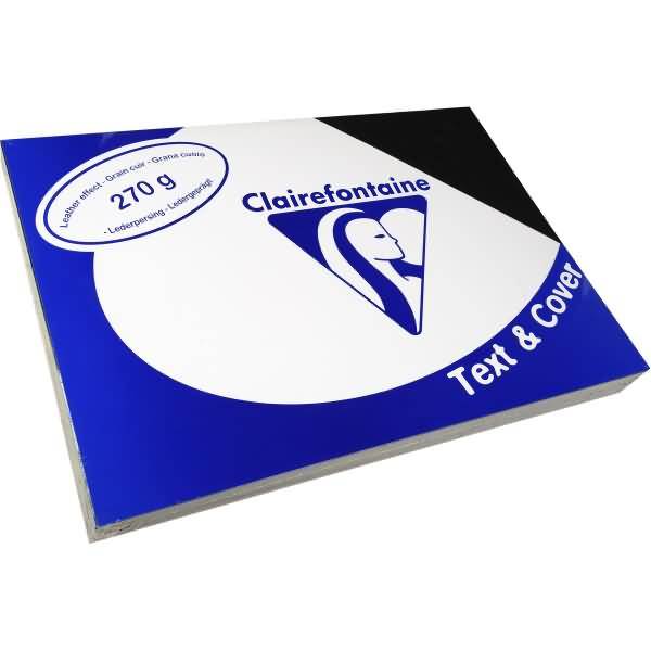 Deckblätter A3 420x297mm 270g/qm schwarz Leder VE=100 Blatt