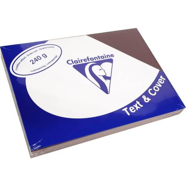 Deckblätter A4 210x297mm 240g/qm burgundy Leder VE=100 Blatt