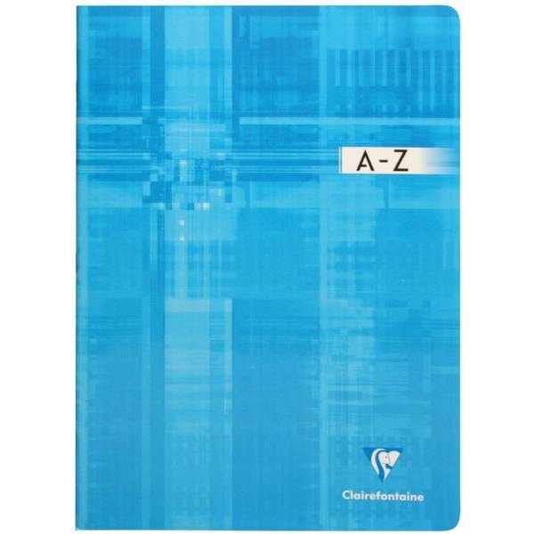 Registerbuch A4 48 Blatt kariert A-Z farbig sortiert