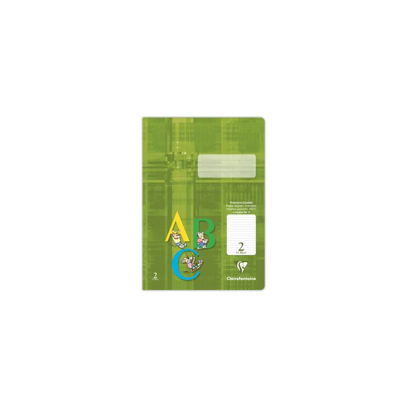 Clairefontaine Schulheft Premium, DIN A4, Lineatur 2