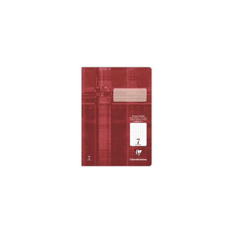 Clairefontaine Schulheft Premium, DIN A4, Lineatur 7