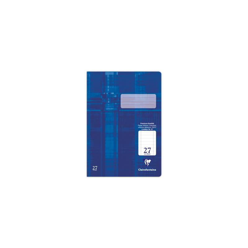 Clairefontaine Schulheft Premium, DIN A4, Lineatur 27