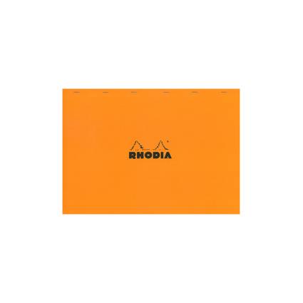 RHODIA Notizblock No. 38, DIN A3+, kariert, orange