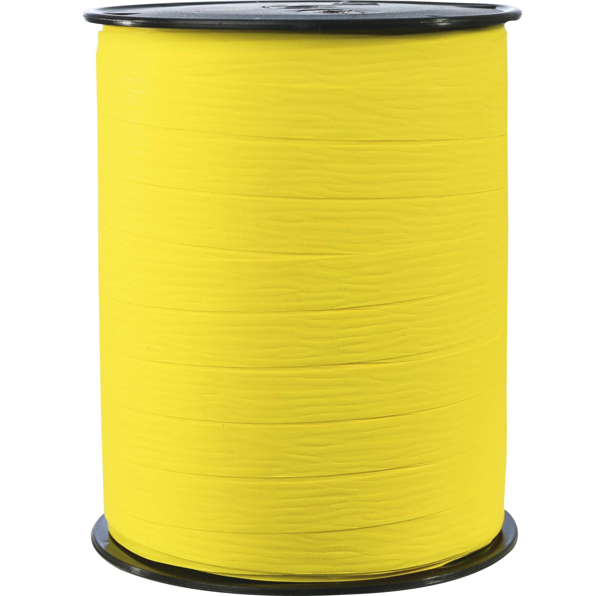 Clairefontaine Spule Geschenkband matt, 10mm x 250m - Zitronengelb| 601515C