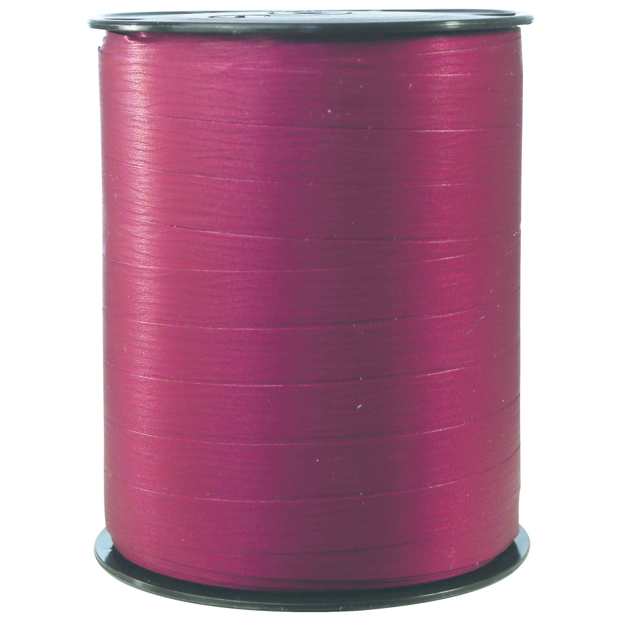 Geschenkband matt gerippt 10mmx250m rosa