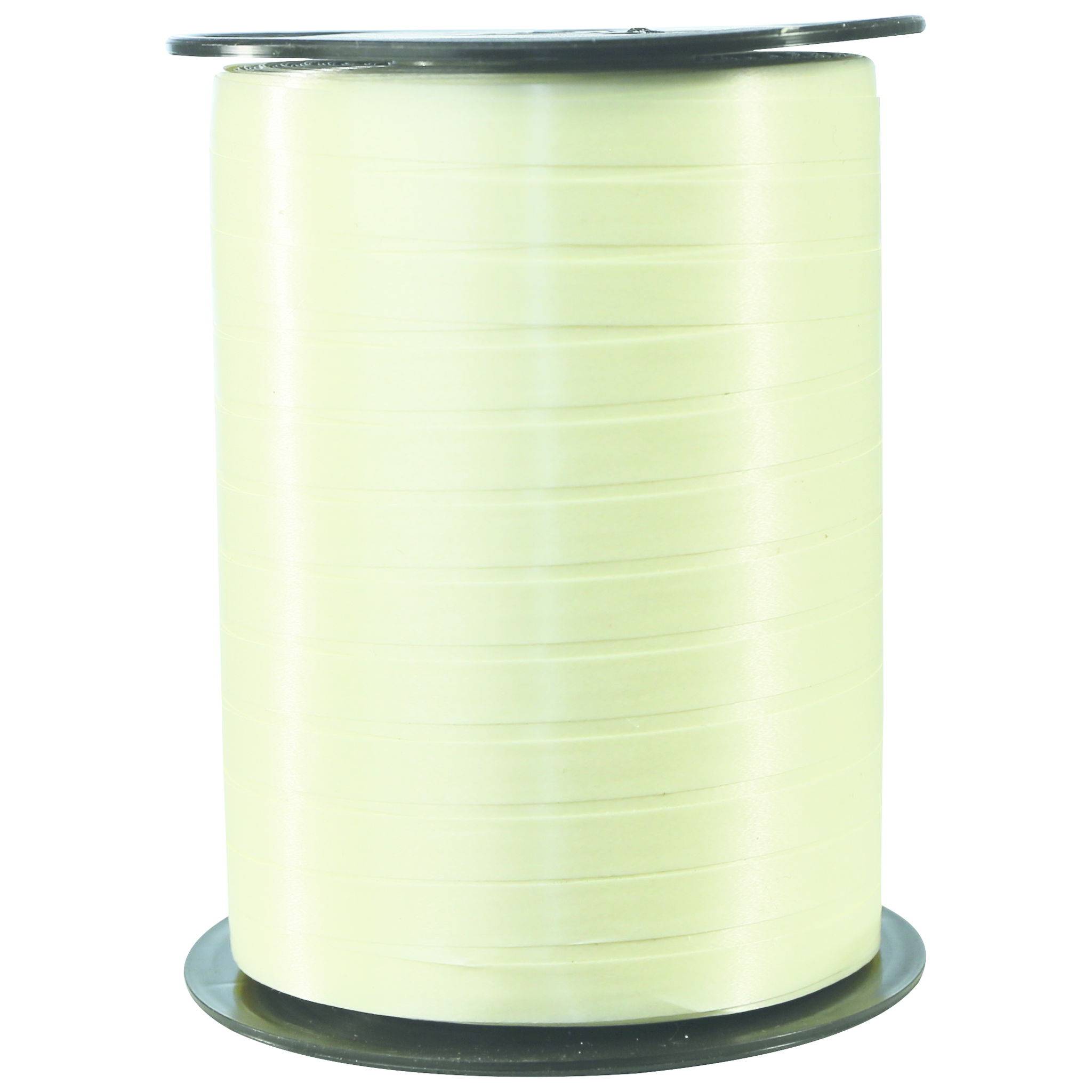 Geschenkband glatt 7mmx500m elfenbein