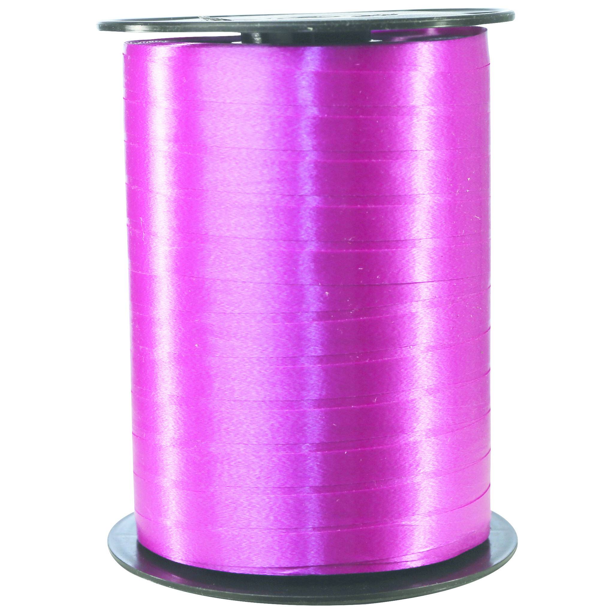 Geschenkband glatt 7mmx500m fuchsia