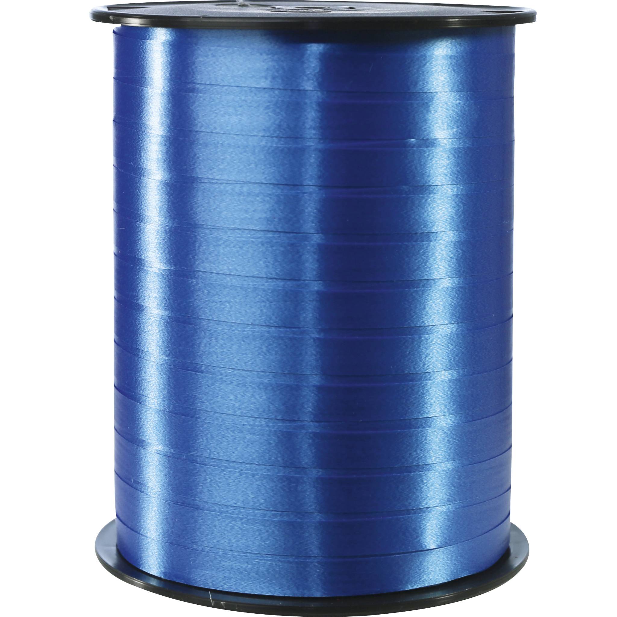 Clairefontaine Spule Geschenkband, glatt, 7mm x 500m - Tiefblau 601713C