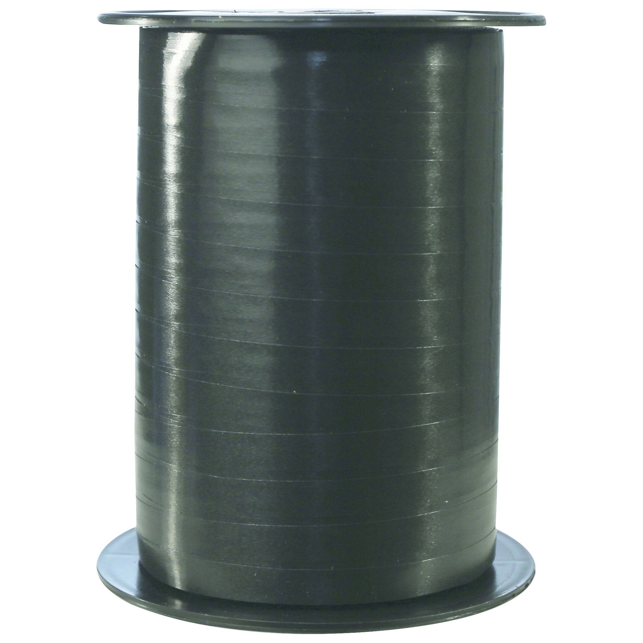 Clairefontaine Spule Geschenkband, glatt, 7mm x 500m - Schwarz 601729C