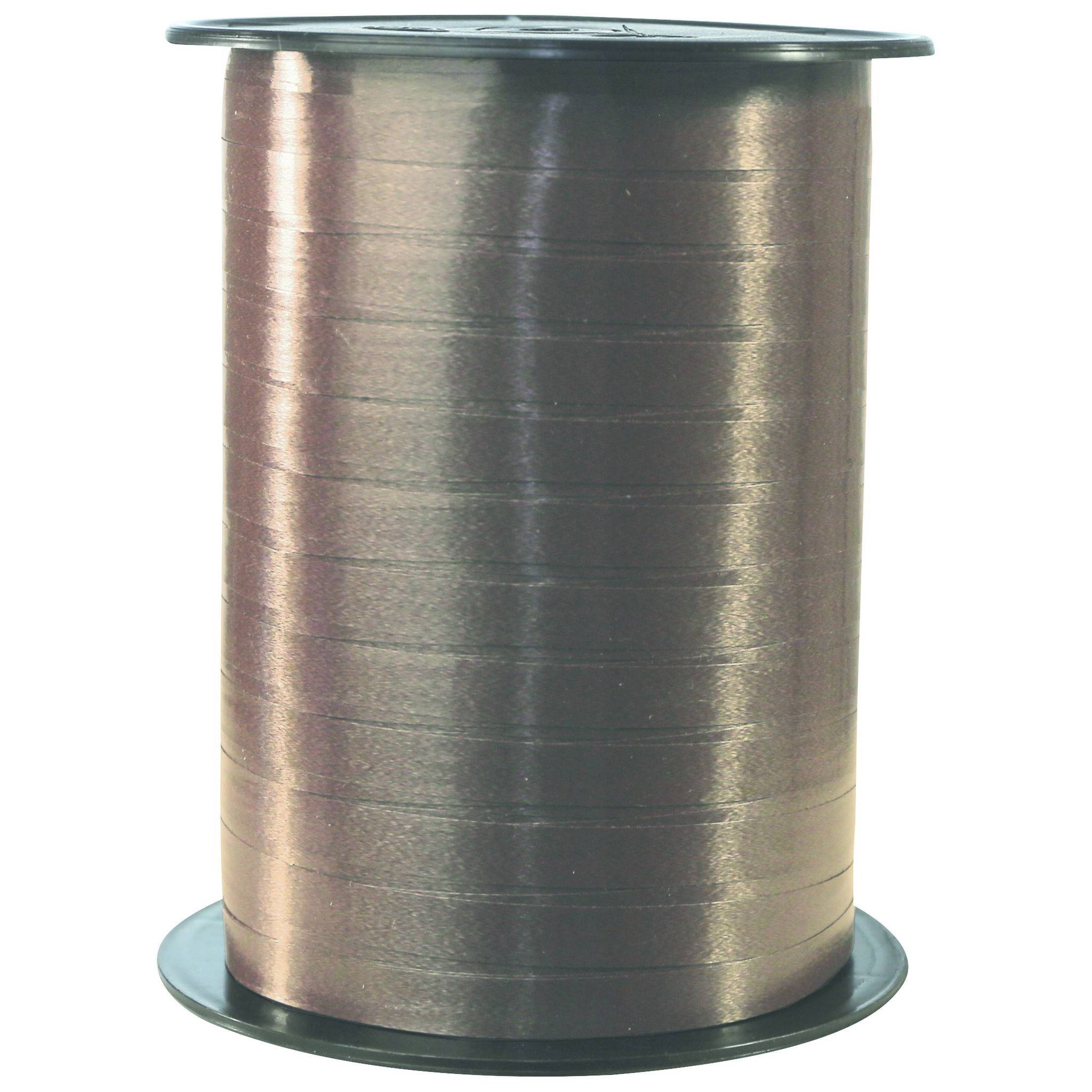 Clairefontaine Spule Geschenkband, glatt, 7mm x 500m - Schokoladenbraun 601773C