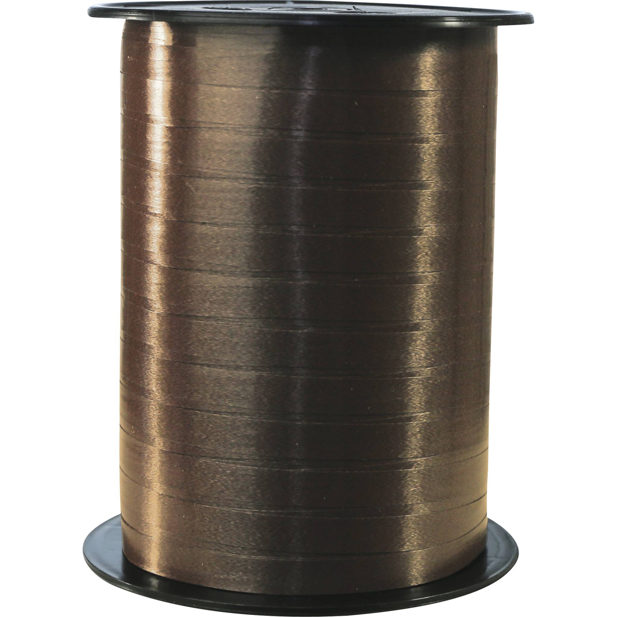 Clairefontaine Spule Geschenkband, glatt, 7mm x 500m - Schokoladenbraun 601773C