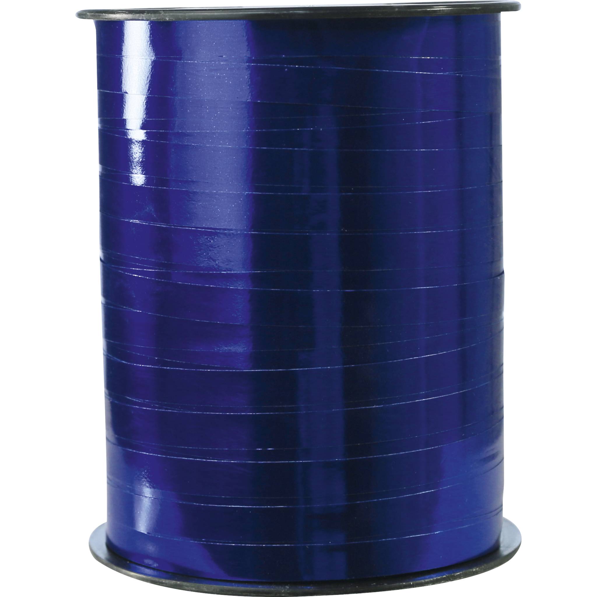 Clairefontaine Spule Geschenkband, Metallic, 7mm x 250m - Tiefblau 602013C