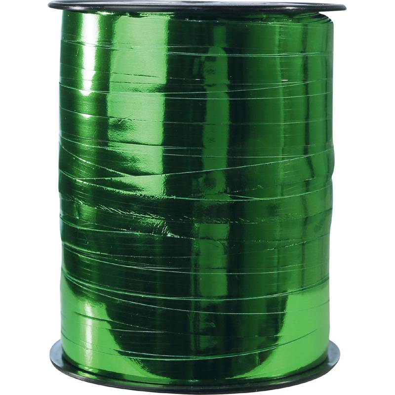 Clairefontaine Geschenkband auf Spule, metallic, grün