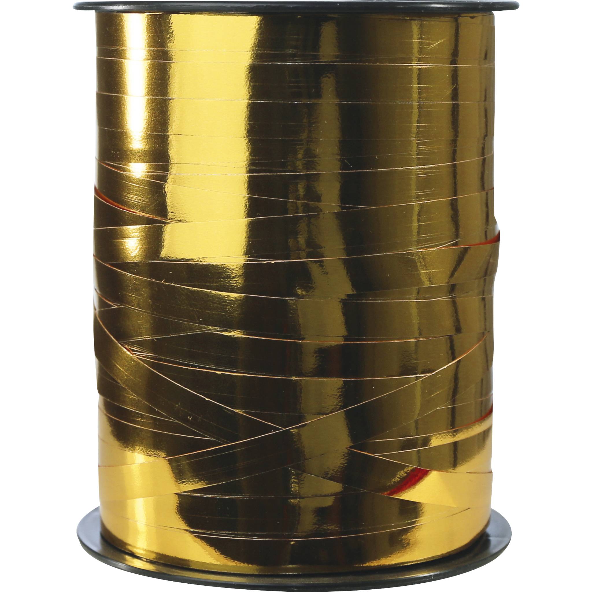 Clairefontaine Spule Geschenkband, Metallic, 7mm x 250m - Cognac 602072C