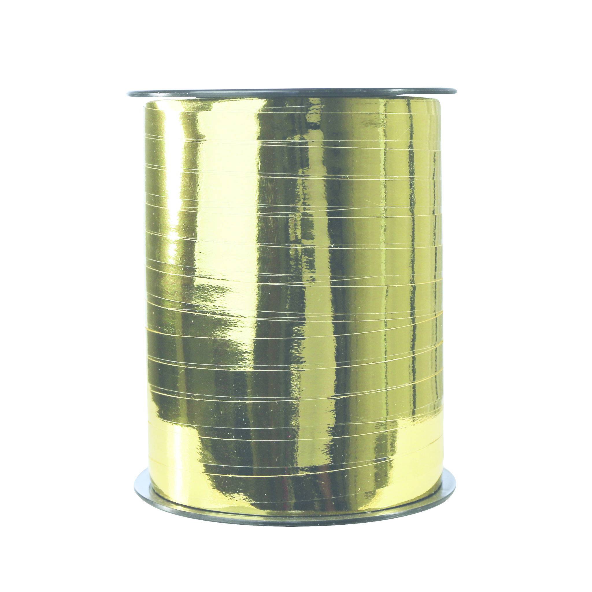 Clairefontaine Spule Geschenkband, Metallic, 7mm x 250m - Gold 602075C