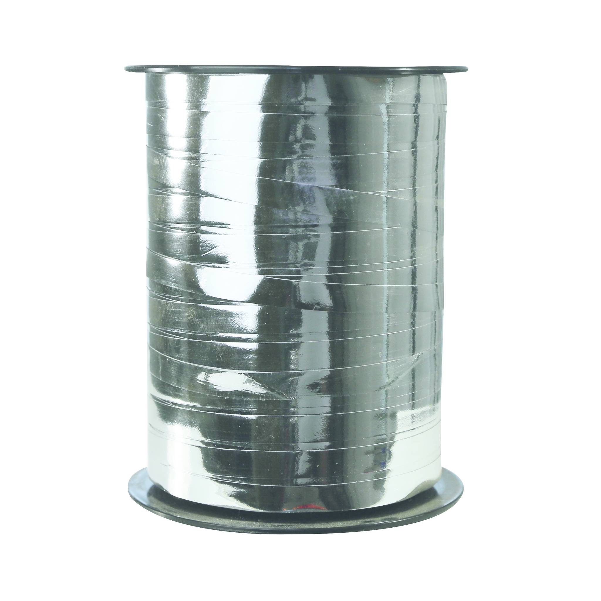 Clairefontaine Spule Geschenkband, Metallic, 7mm x 250m - Silber 602076C