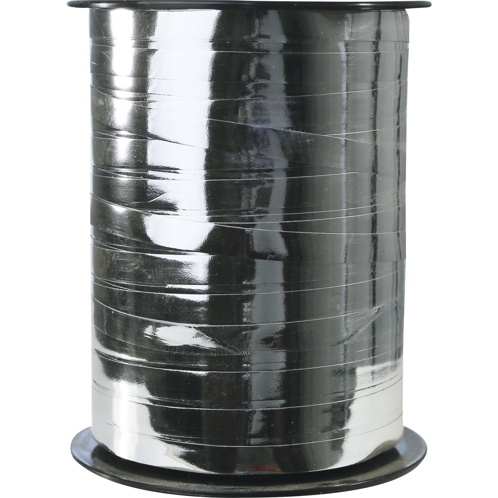 Clairefontaine Spule Geschenkband, Metallic, 7mm x 250m - Silber 602076C