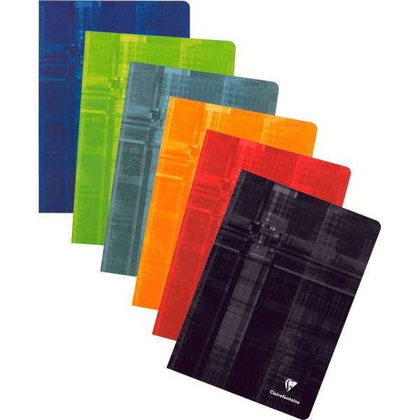 Schreibheft 9x14cm 90g/qm liniert 48 Blatt sortierter Einband