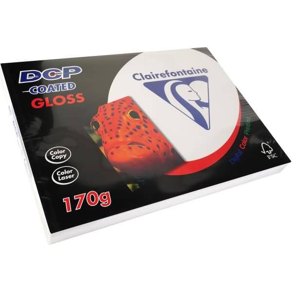 Laser- /Inkjetpapier DCP gestrichen Gloss SRA3 450x320mm 170g/qm weiß VE=250 Blatt