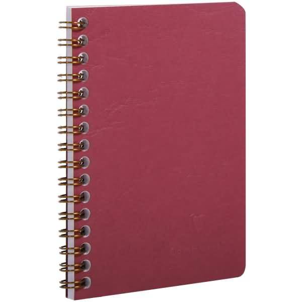 Spiralbuch A4 Agebag kariert 50 Blatt rot