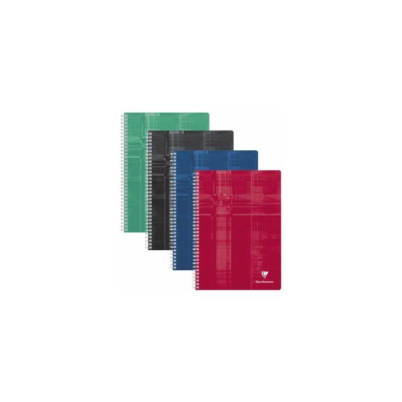 Clairefontaine Spiralheft, DIN A4, kariert, 180 Blatt