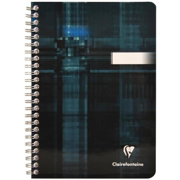 Spiralbuch A5 blanko 90 Blatt farbig sortiert