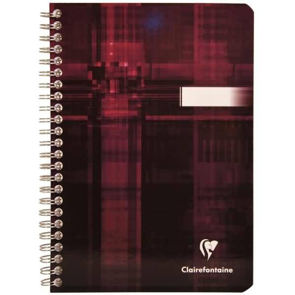 Spiralbuch A5 blanko 90 Blatt farbig sortiert