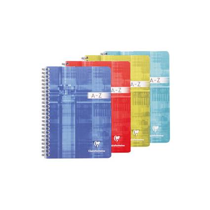 Clairefontaine Registerbuch, DIN A5, kariert 5x5