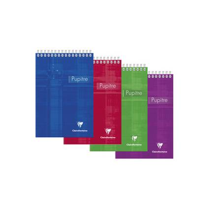 Clairefontaine Spiralnotizblock, DIN A5, kariert