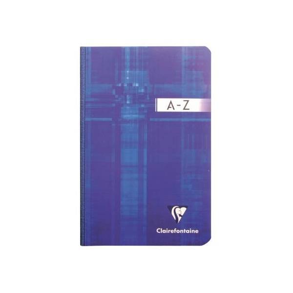 Registerbuch A4 96 Blatt kariert weicher Deckel A-Z farbig sortiert