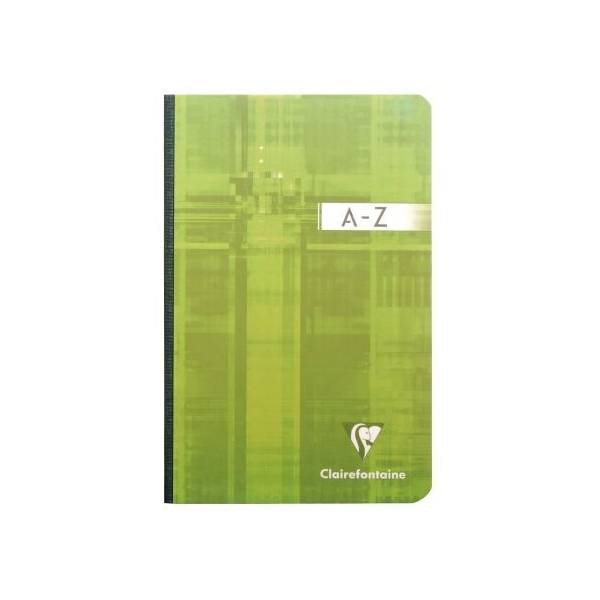 Registerbuch A4 96 Blatt kariert weicher Deckel A-Z farbig sortiert