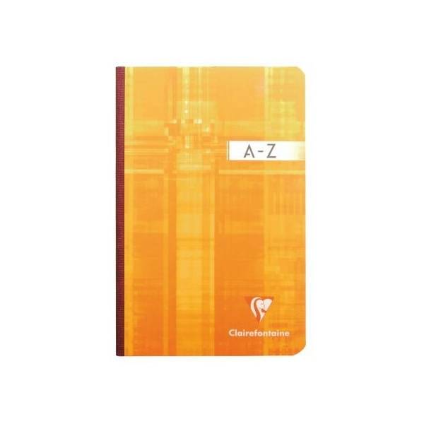 Registerbuch A4 96 Blatt kariert weicher Deckel A-Z farbig sortiert