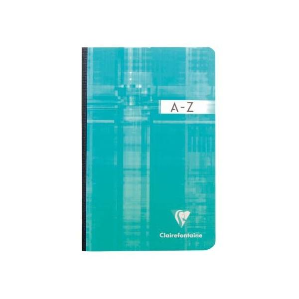 Registerbuch A4 96 Blatt kariert weicher Deckel A-Z farbig sortiert