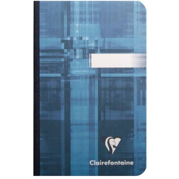 Notizheft 9x14cm 96 Blatt kariert farbig sortiert