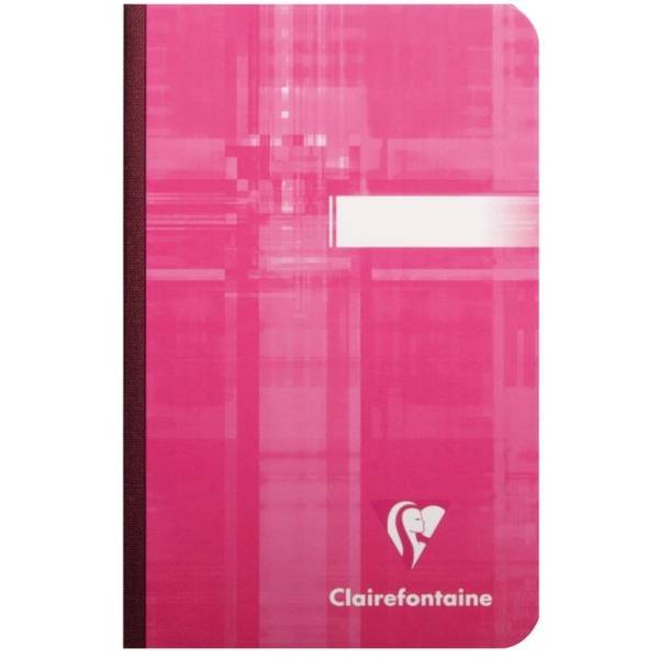 Notizheft 9x14cm 96 Blatt kariert farbig sortiert