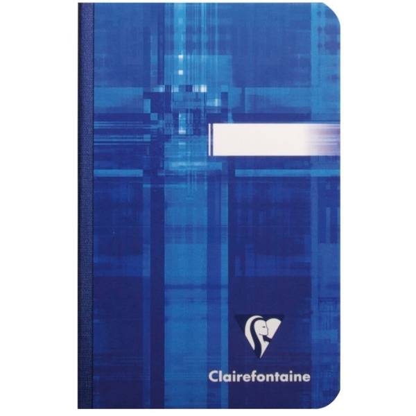 Notizheft 9x14cm 96 Blatt kariert farbig sortiert