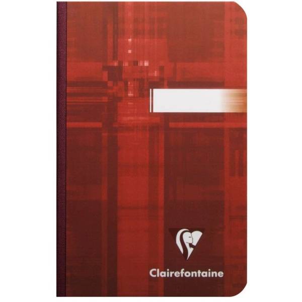 Notizheft 9x14cm 96 Blatt kariert farbig sortiert