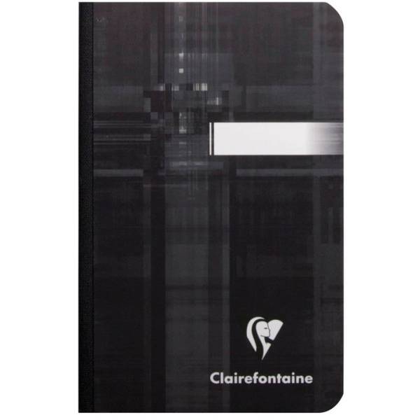 Notizheft 9x14cm 96 Blatt kariert farbig sortiert