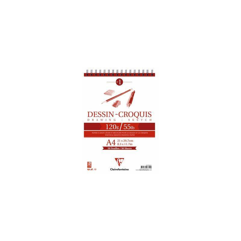 Clairefontaine Skizzenblock "Zeichnen - Skizze", DIN A4
