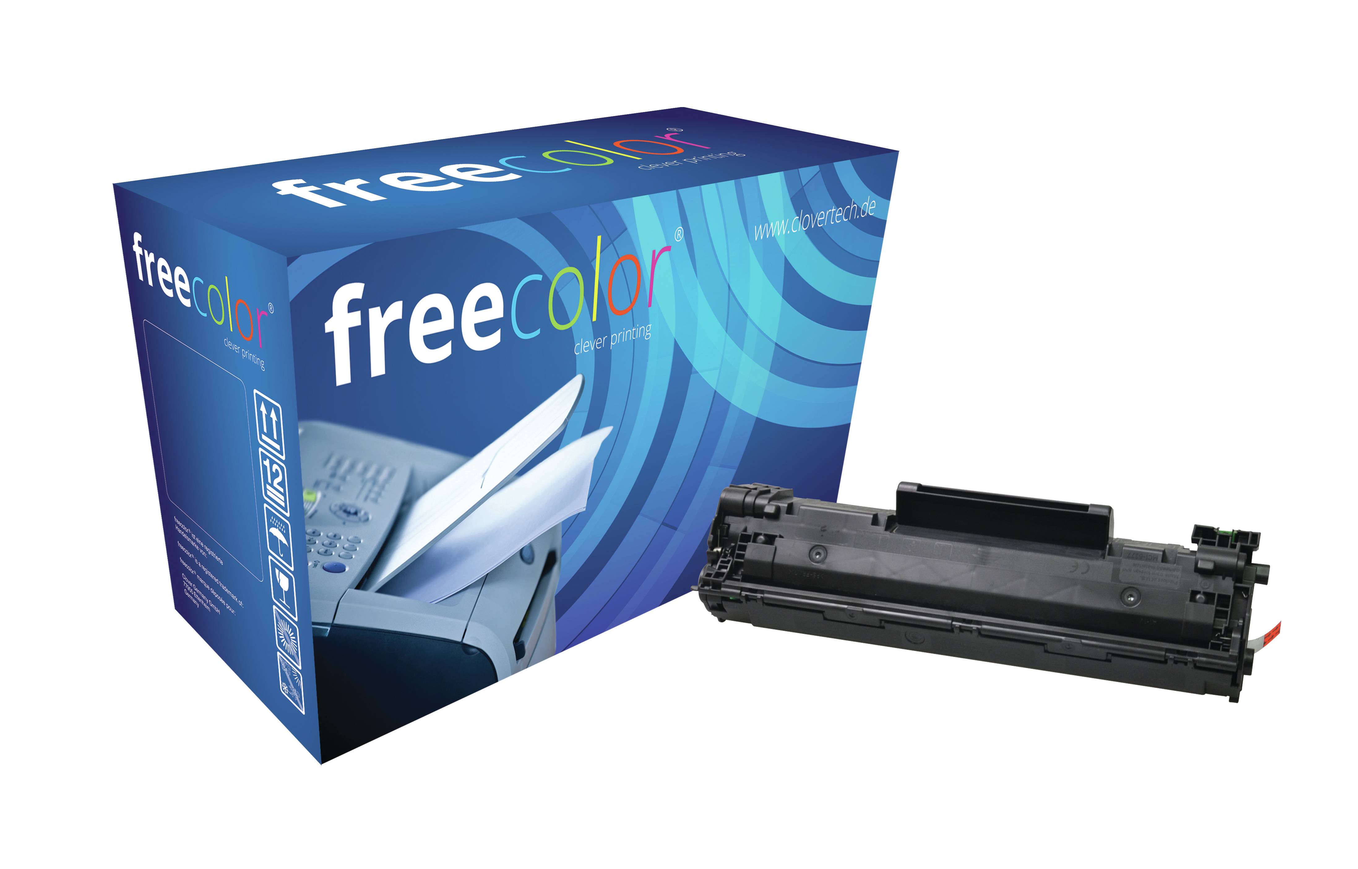 FREECOLOR MAX - 160 g - Schwarz - kompatibel - Tonerpatrone (Alternative zu: HP 78A)