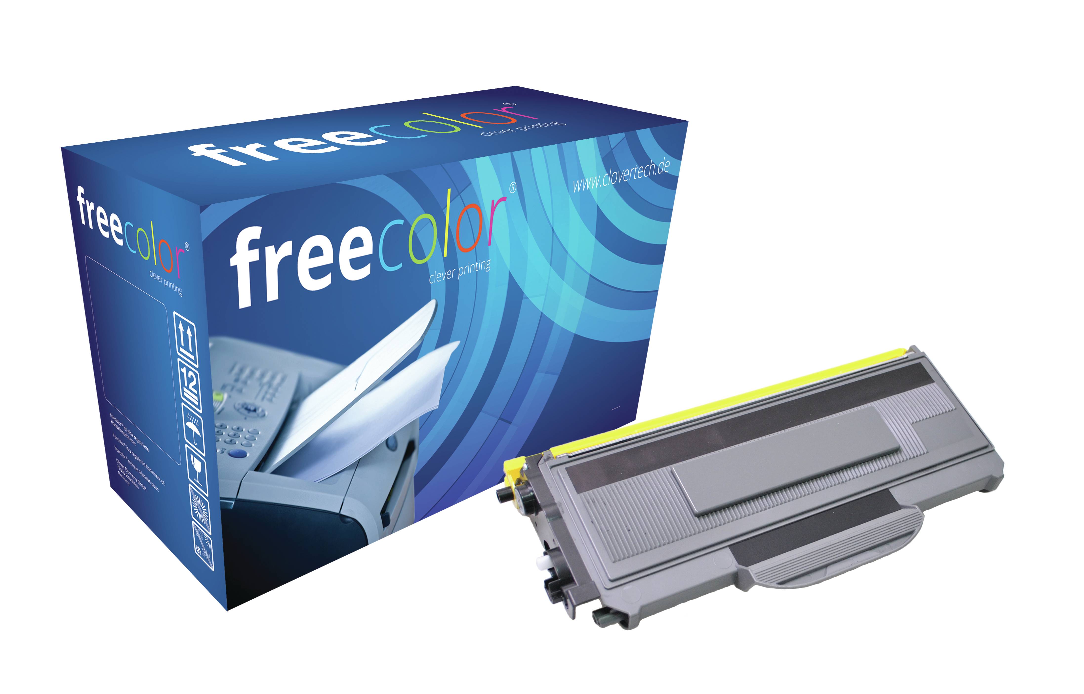 FREECOLOR MAX - 190 g - Schwarz - kompatibel - Tonerpatrone (Alternative zu: Brother TN2120)