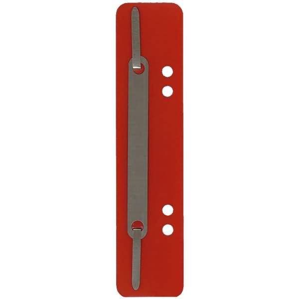 Heftstreifen kurz PP rot VE=25 Stück