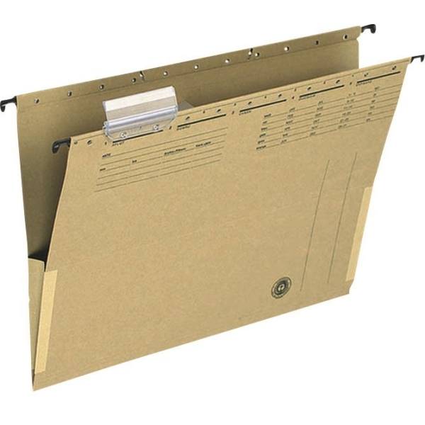 Hängetaschen A4 230g Natronkarton naturbraun