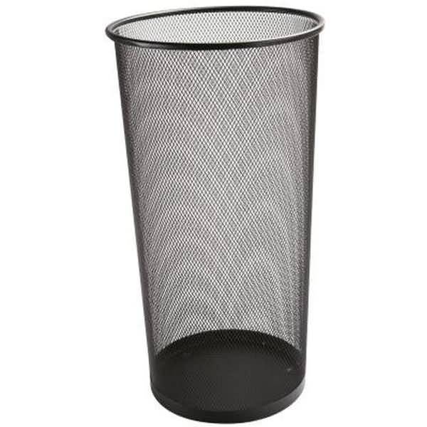 Schirmständer Metall Höhe 50cm schwarz rund 22,6 L