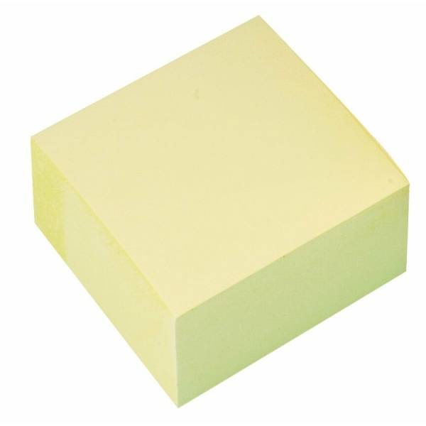 Haftnotizen 75x75mm 400 Blatt gelb